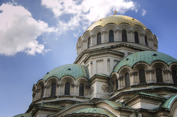 Alexander Nevski Cathedral in Sofia, Bulgaria