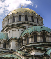 Fototapeta na wymiar Katedra Aleksandra Newskiego w Sofii, Bułgaria