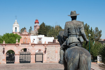 Revolution square, La Bufa hill (Zacatecas-Mexico)