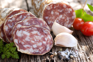 Knoblauchsalami