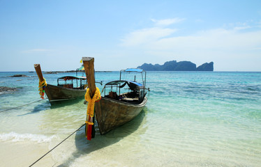 Koh Phi Phi - view of Phi Phi Don - Thailand