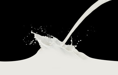 milk splash
