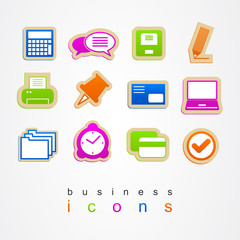 Business Office icons.