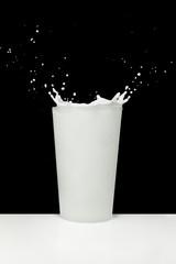 milk splash