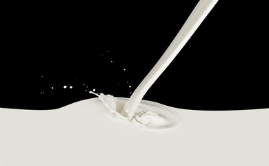 milk splash