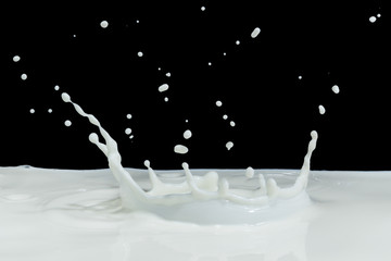 milk splash