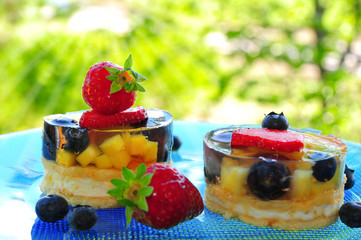 Fruchtig leichte Minitörtchen