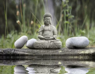 Gartenposter Buddha Buddha-Figur