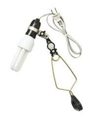 Portable lamp isolated on white background