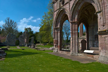 Fototapeta na wymiar Dryburgh Abbey