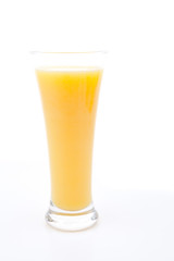 Glass full of orange juice