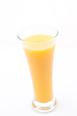 Full glass of orange juice