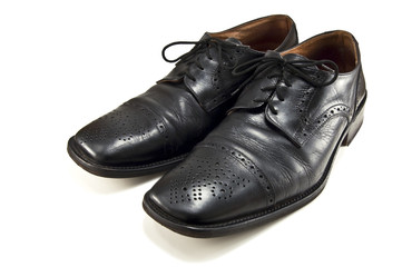 black shoes