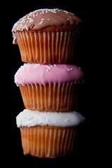Tower of cupcake