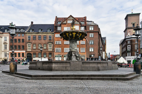 Caritas Well at Gammel Torv, Copenhagen