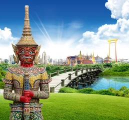 Stof per meter Travel concept, bangkok THAILAND © potowizard