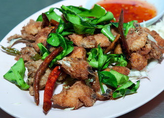 The Fried Chicken with salt