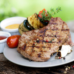 Gegrilltes Rindersteak