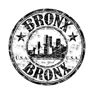 Bronx grunge rubber stamp