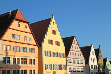 Fototapeta na wymiar Rynek w Rothenburg ob der Tauber