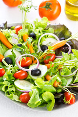 Fresh Vegetables Salad