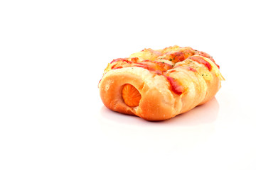 sausage bread thai bakery