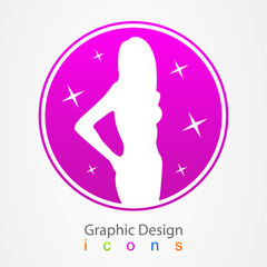 graphic design star icon.