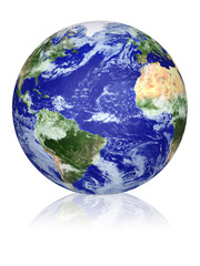 Earth globe