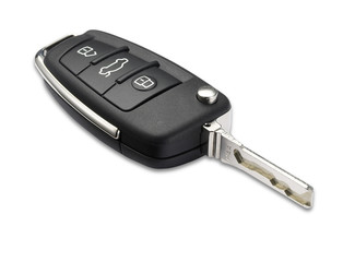 car key shallow dof with clipping path