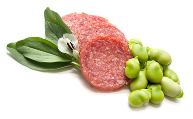 Fave e salame