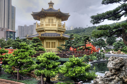 Nan Lian Garden Pavillion of Perfection, Hong Kong.