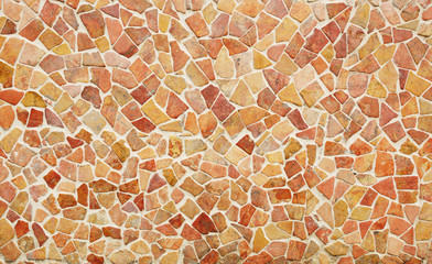 Pale warm colored small tiles abstract pattern background