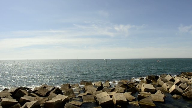 Puerto,piedras