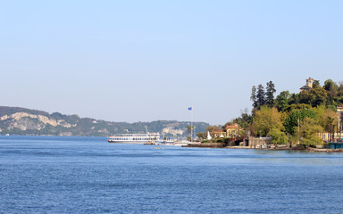 Fototapeta premium harbour of Stresa
