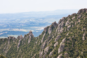 Montserrat Mountain. Catalonia. Spain