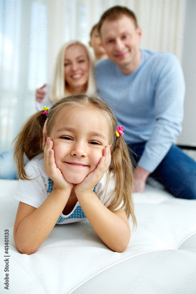 Canvas Prints Smiling child