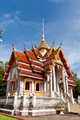 Fototapeta premium Thai temple, Songkhla, Thailand