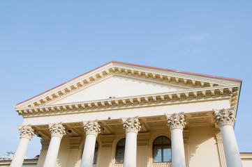 The historic building