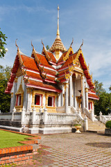 Fototapeta premium Thai temple, Songkhla, Thailand