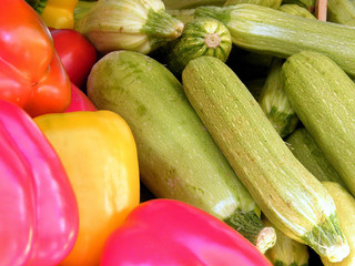 Tel Aviv peppers and zucchini 2011