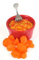 Flan de carottes en ramequin