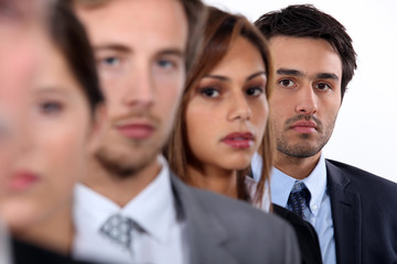 Four young executives