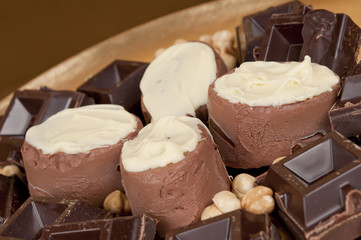 Semifreddo al cioccolato - chocolate