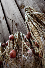 Pêche, pêcheur, filet, objet, bouchon, corde, outil