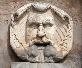 Rome - fountain by Santa Sabina church
