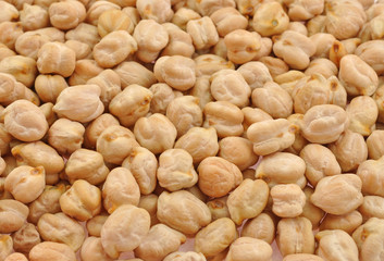 close up of pile of white large grams
