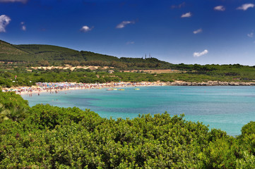 Sardegna, Alghero, spiaggia del lazzaretto