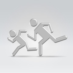 Running children icon