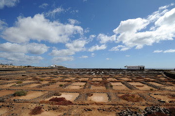 Bassin de cristallisation (tajos), Salinas del Carmen, île de F