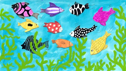  Kleurrijke vissen © andreapetrlik